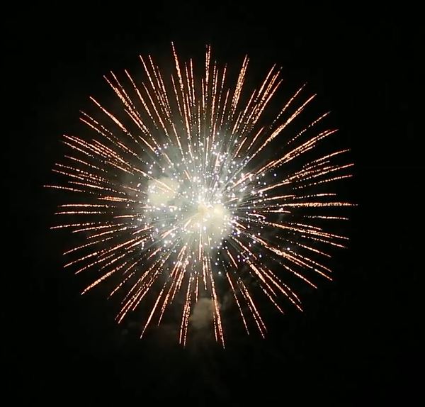 2022 4th July Fireworks Show Celebration Dancing Fireworks